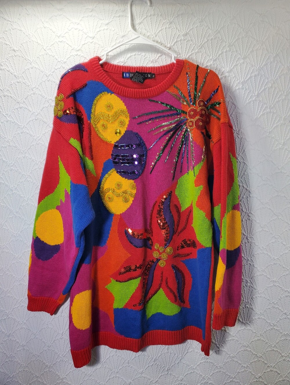 Sequin and Beaded Sweater 1992